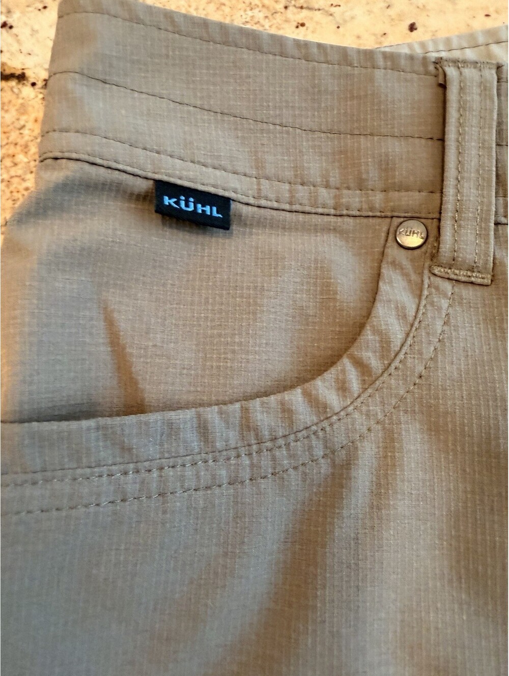 KÜHL SILENCR™ KARGO SHORT Men's 36 Softshell Ripstop Storm Khaki - Picture 3 of 10